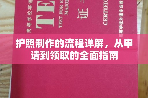 广南护照制作的流程详解，从申请到领取的全面指南