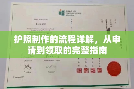 广南护照制作的流程详解，从申请到领取的完整指南