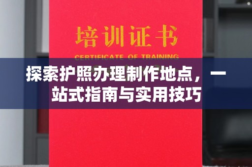 广南探索护照办理制作地点，一站式指南与实用技巧