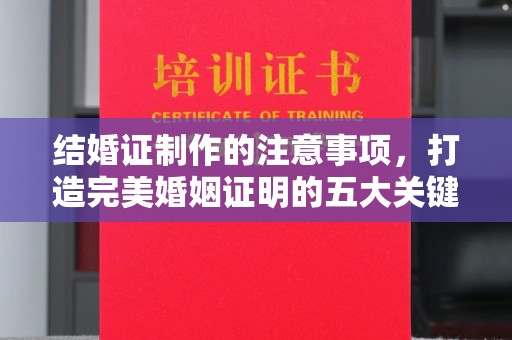 广南结婚证制作的注意事项，打造完美婚姻证明的五大关键点