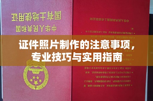 广南证件照片制作的注意事项，专业技巧与实用指南