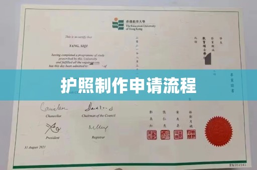 广南护照制作申请流程