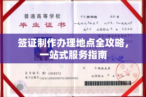 广南签证制作办理地点全攻略，一站式服务指南