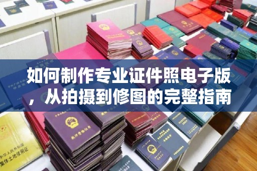 广南如何制作专业证件照电子版，从拍摄到修图的完整指南