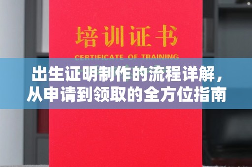 广南出生证明制作的流程详解，从申请到领取的全方位指南